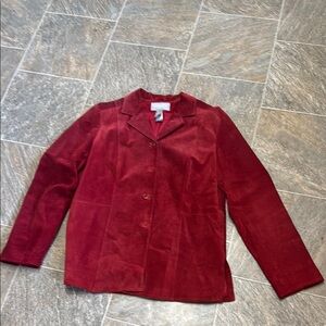 Liz Claiborne Deep Red Blazer